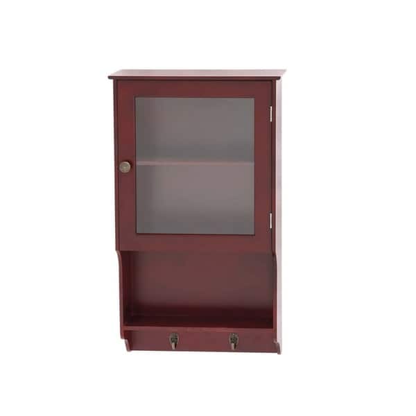 Studio 350 Wood Shelf W Hook 16 inches wide, 27 inches