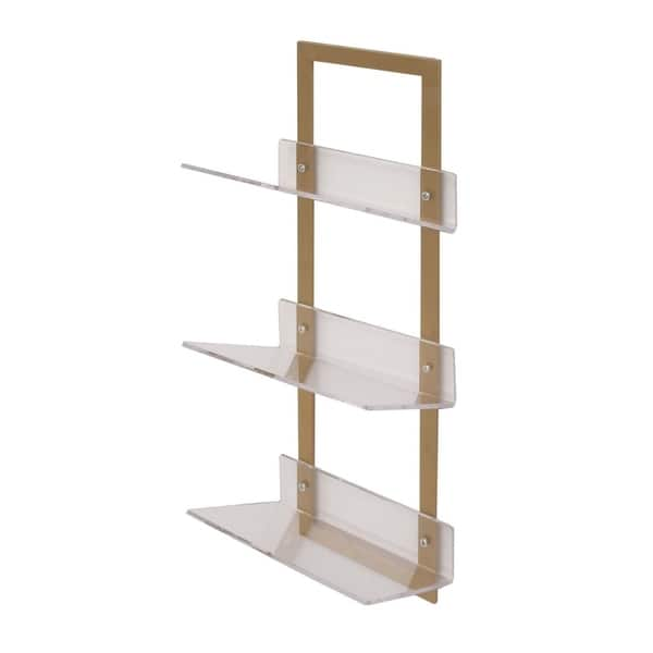 Acrylic And Metal Shelf