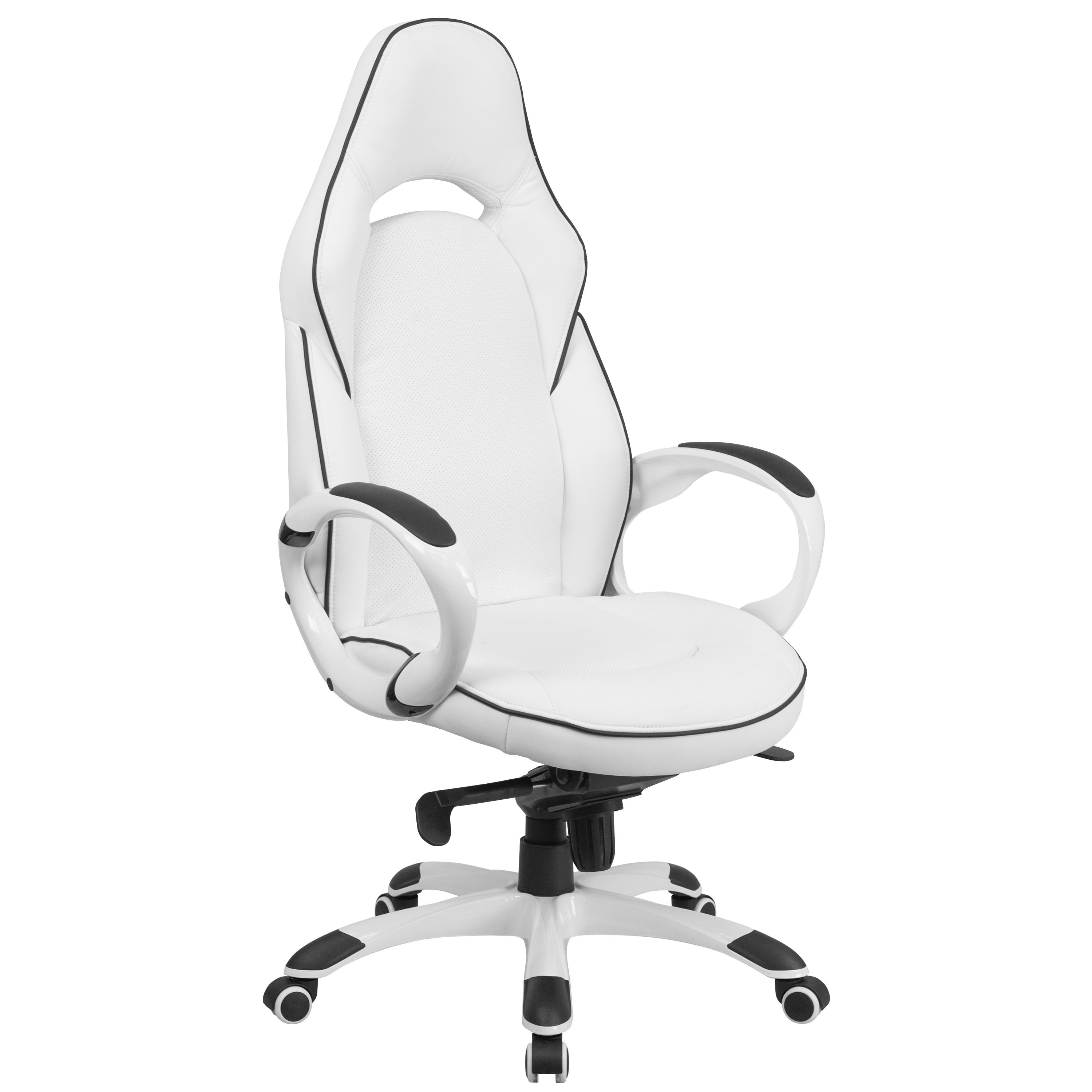 Office chair discount white and black