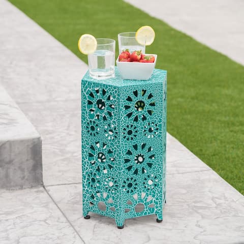 Eliana Outdoor 12-inch Side Table by Christopher Knight Home