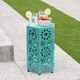 preview thumbnail 1 of 8, Eliana Outdoor 12-inch Side Table by Christopher Knight Home