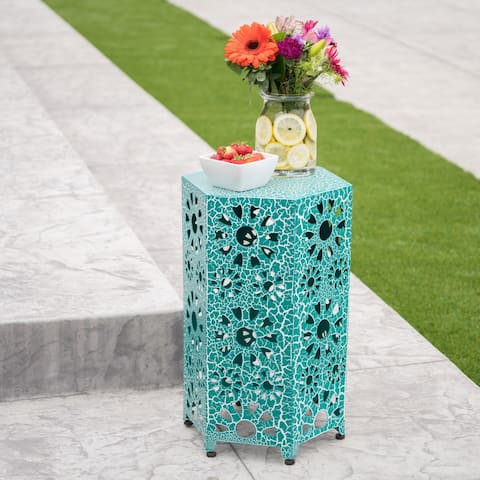 Eliana Outdoor 14-inch Side Table by Christopher Knight Home
