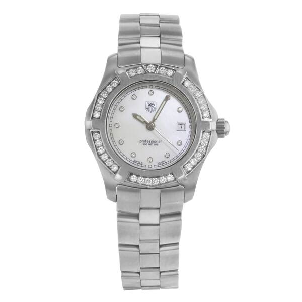Shop Tag Heuer 2000 Exclusive Wn131j Ba0360 Steel Quartz Ladies Watch Overstock 17623575