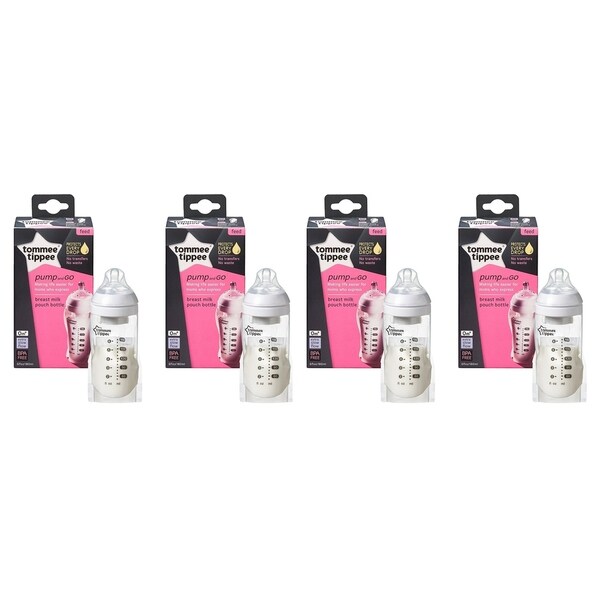 tommee tippee breast milk pouch bottle