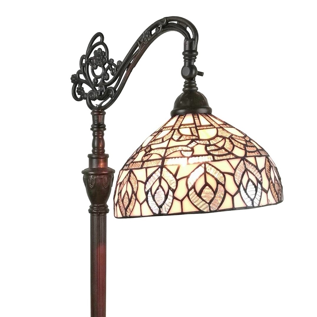 Shop Amora Lighting Am277fl12 Tiffany Style Peacock Design Floor