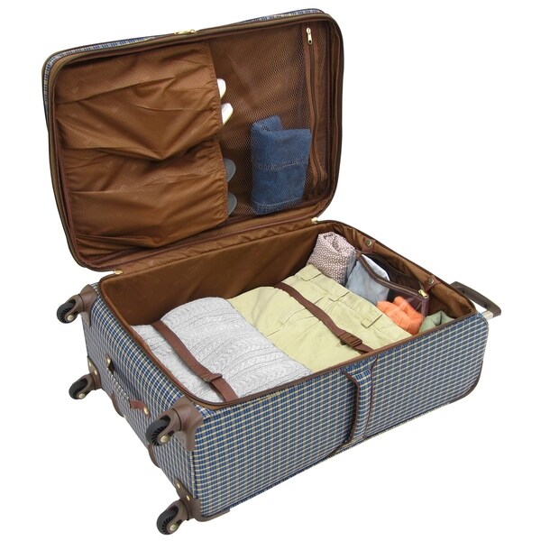 London Fog Kensington 29 Inch Expandable Spinner Bronze