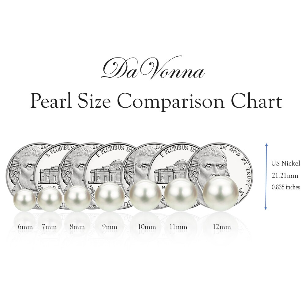 Hoop Earrings 7.5-8mm Handpicked AA Quality Cultured Freshwater Pearls 925 Sterling Silver J