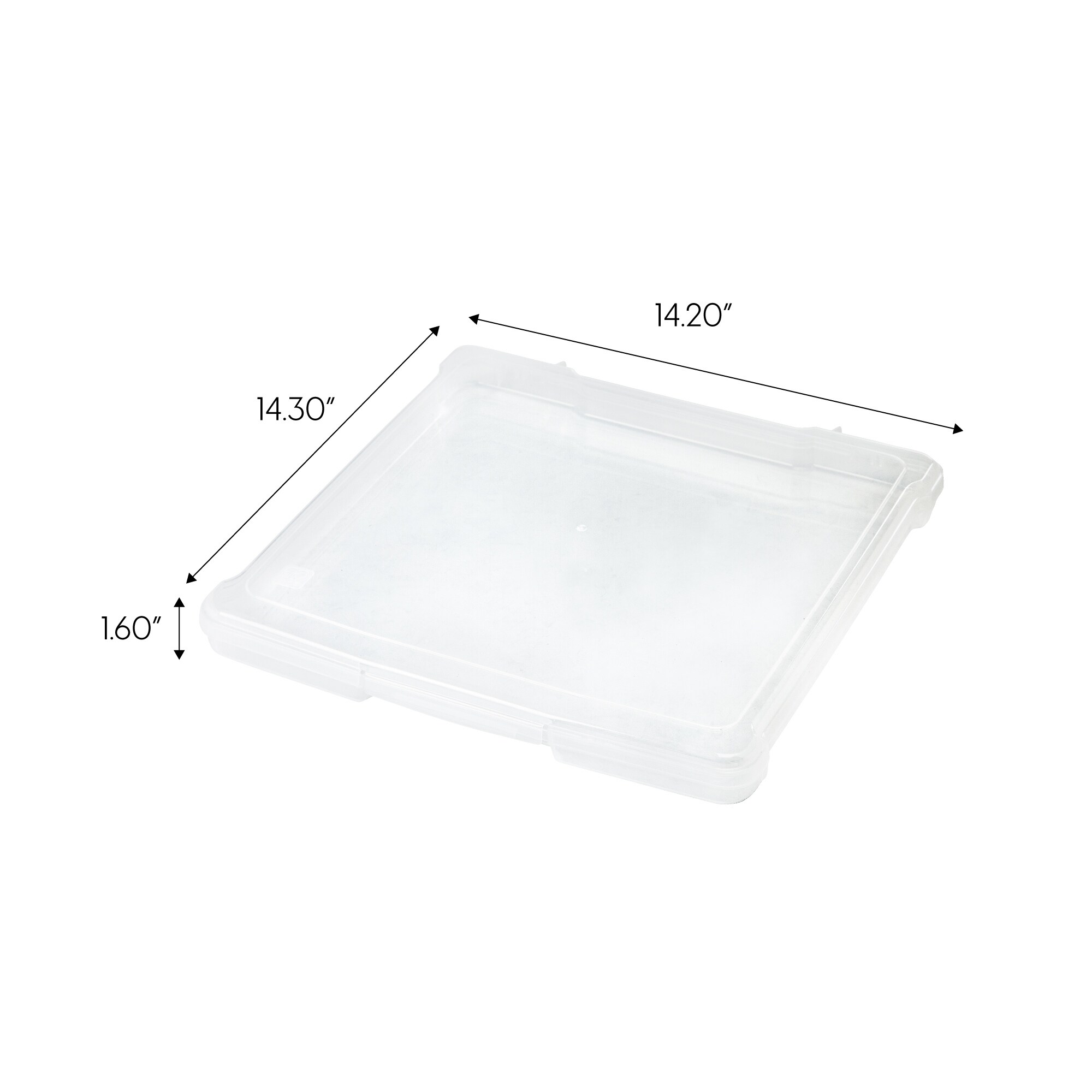 IRIS 12-inch x 12-inch Slim Portable Project Case, 10 Pack, Clear - Bed  Bath & Beyond - 17624967