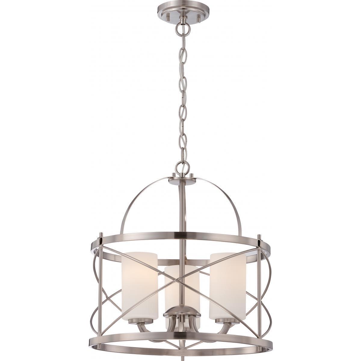 Nuvo Lighting Ginger 3 Light Pendant Pewter Diameter 16 00 Height 17 Nuvo Lighting Ginger 3 Light Pendant Pewter Diameter 16 00 Height 17