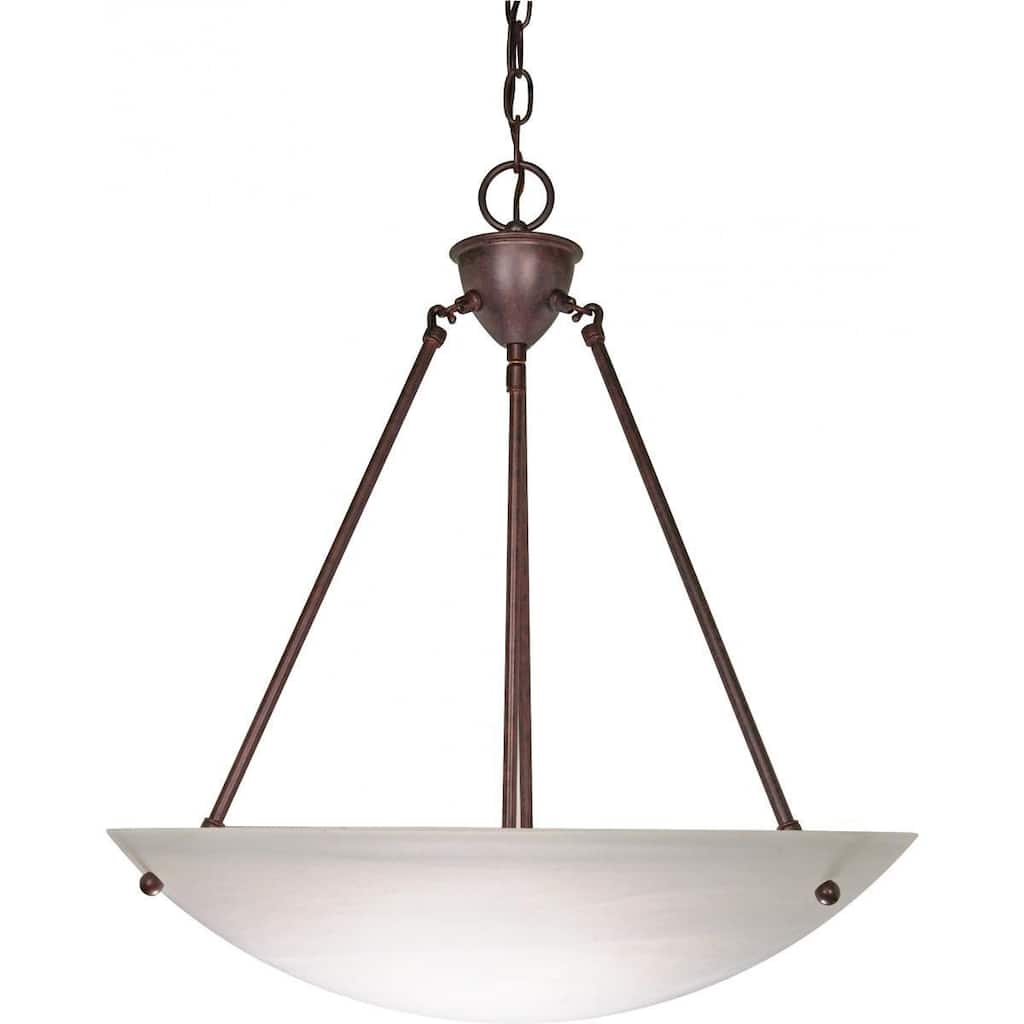 Nuvo Lighting 3-light Pendant - Width 22.50", Height 17.5" - Width 22.50", Height 17.5"