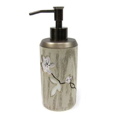 Magnolia Floral Lotion Dispenser