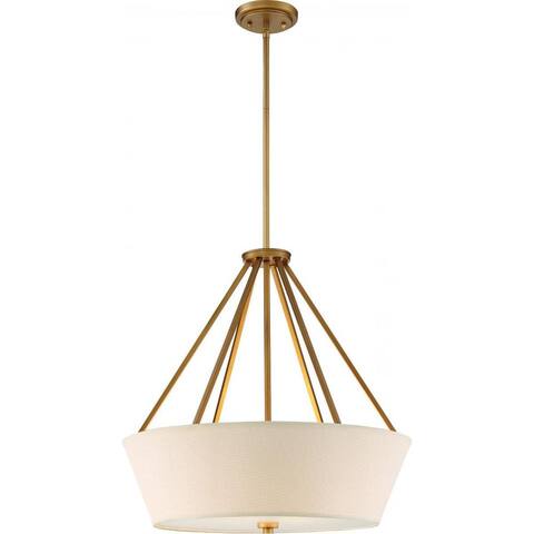 Nuvo Lighting Seneca 4-light 22-inch Pendant - Diameter 22.00", Height 22.13" - Diameter 22.00", Height 22.13"