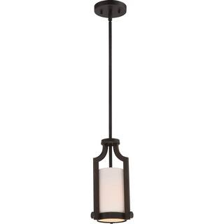 Novo Lighting Meadow Russet Bronze Metal Single Light Mini Pendant