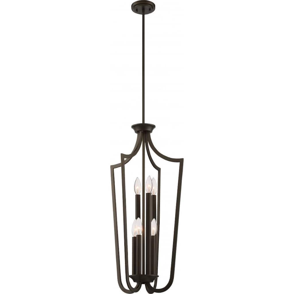 Nuvo Lighting Laguna 6-light Cage Pendant - Diameter 17.00", Height 71" - Diameter 17.00", Height 71"