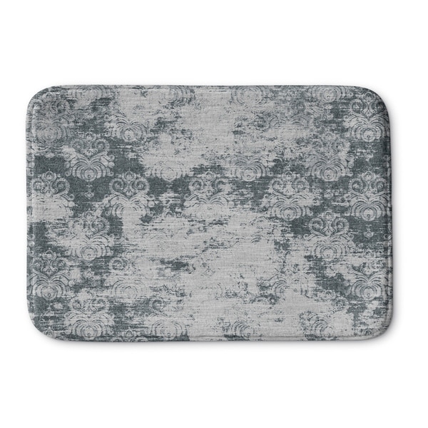 Kavka Designs Grey Milano Memory Foam Bath Mat