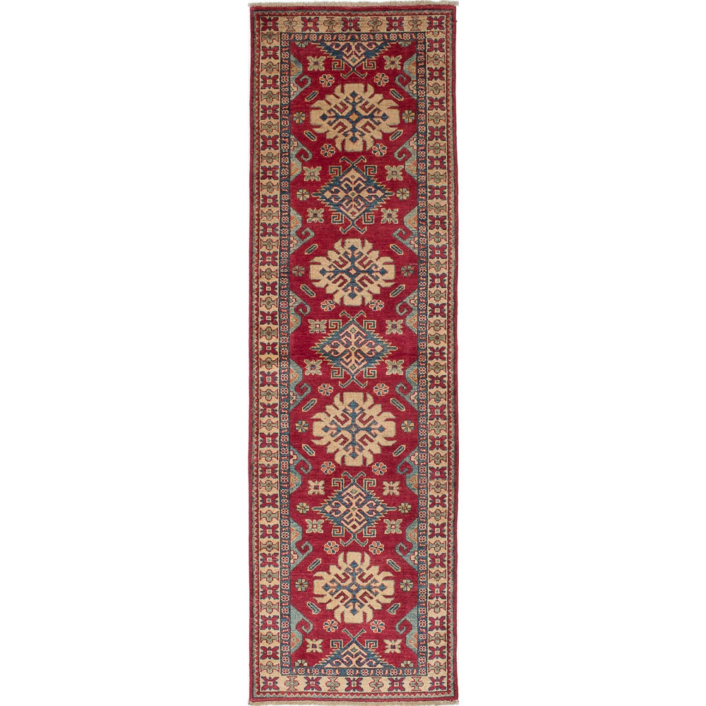 Shalimar Casual Ivory Rug 5'8 x 7'9 280580 eCarpet Gallery Area Rug for Living Room Bedroom Hand-Knotted Wool Rug 