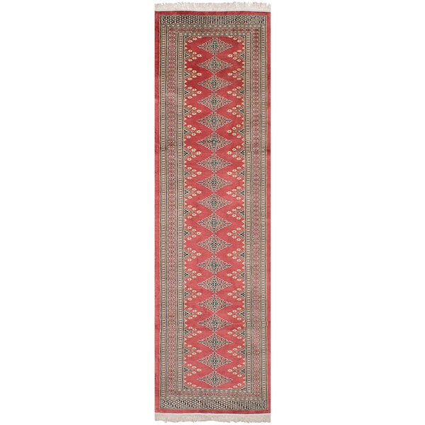 eCarpetGallery Hand-Knotted Finest Peshawar Bokhara Brown Wool Rug (2'9 x 10'3)