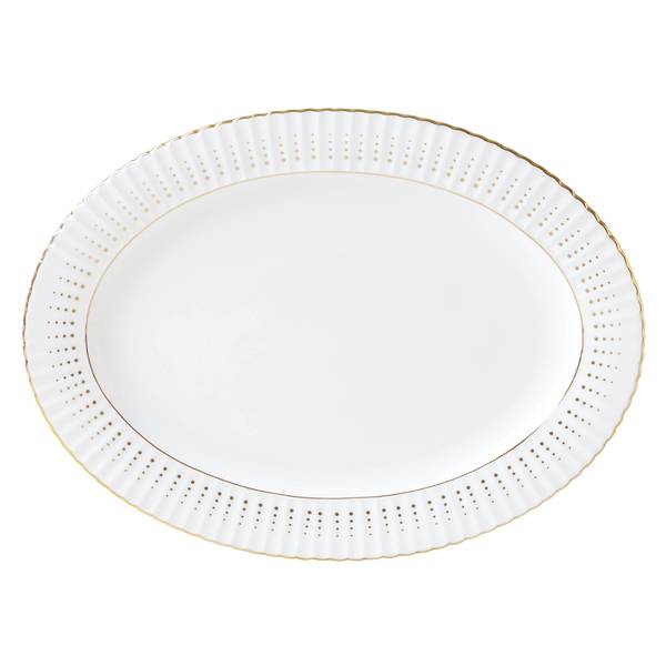 Lenox Golden Waterfall Oval Platter