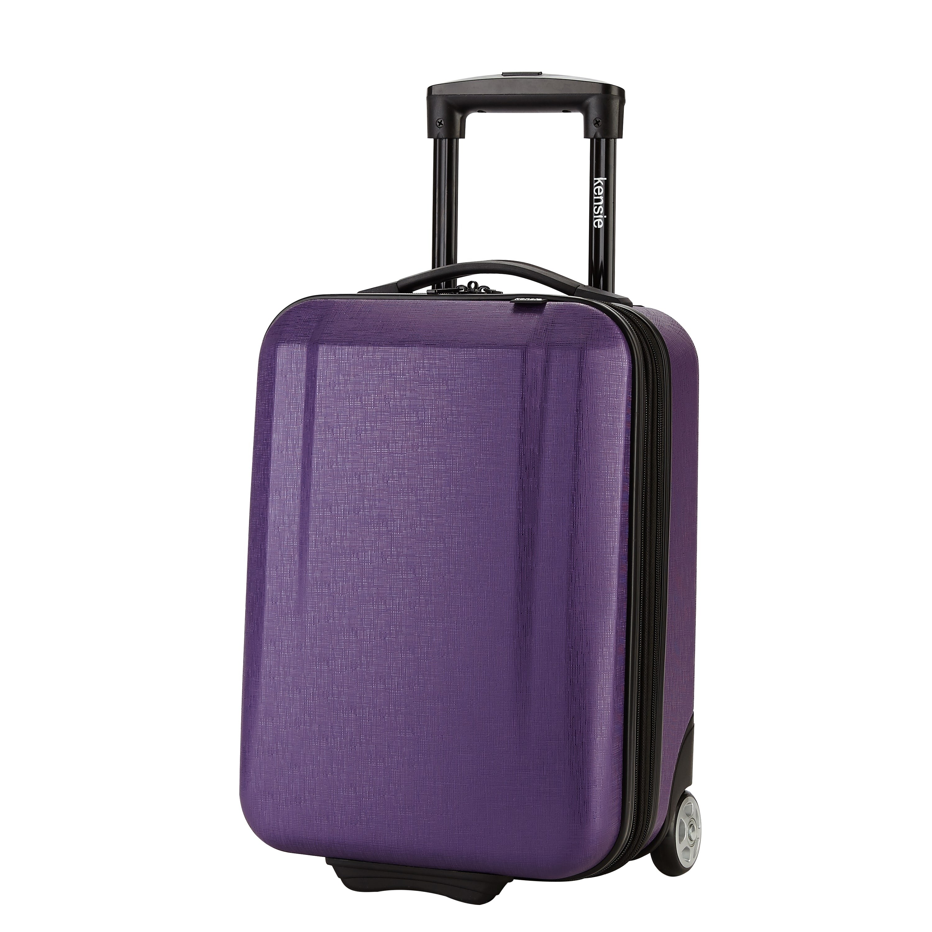 kensie purple luggage