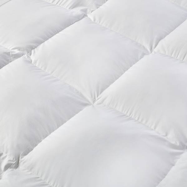 Shop European Heritage Luxury White Goose Down Mattress Topper