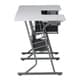 preview thumbnail 3 of 14, Studio Designs Eclipse Ultra Grey and White Wood Top Sewing Table
