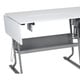 preview thumbnail 5 of 14, Studio Designs Eclipse Ultra Grey and White Wood Top Sewing Table