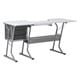 preview thumbnail 4 of 14, Studio Designs Eclipse Ultra Grey and White Wood Top Sewing Table