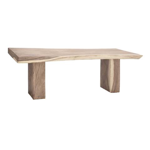 Natural 30 x 86 Inch Teak Wood Dining Table by Studio 350