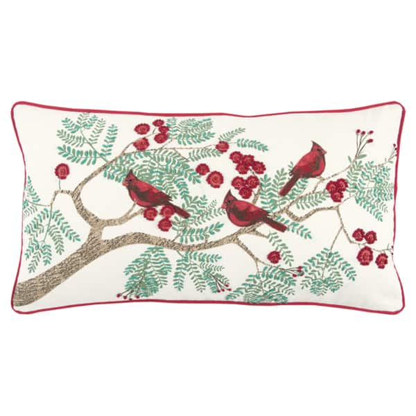 Cardinal Throw Pillow Cardinals Pillow Cardinals Fan Gear 