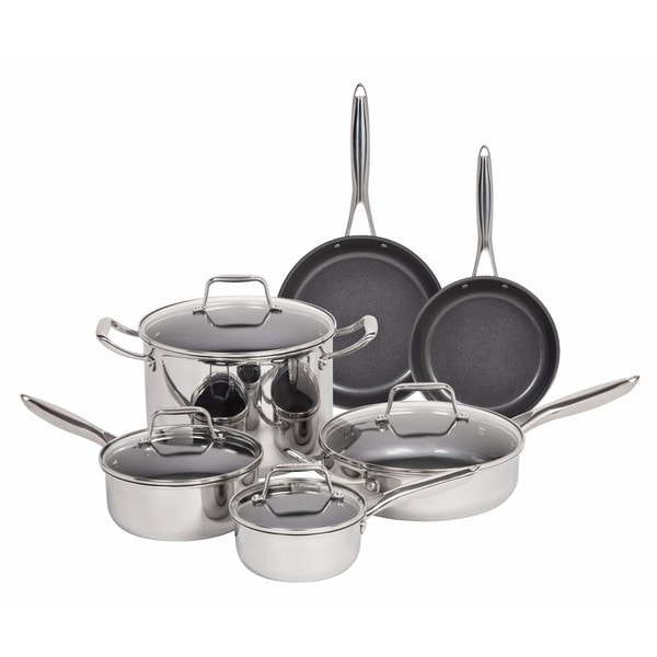 MAKER 10-piece Stainless Steel Cookware Set