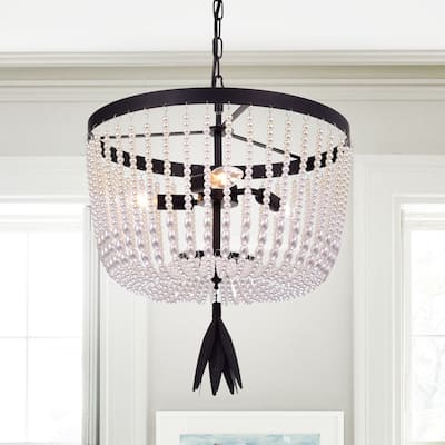 Cahrin 3-Light 16-Inch Pearl Bead Pendant