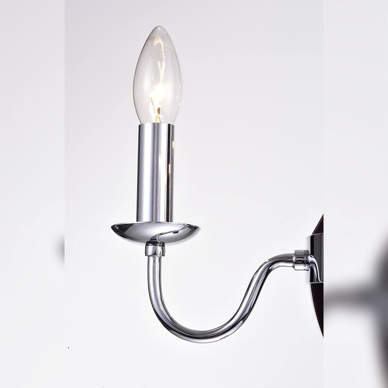 Suremy 5-Light Chrome Metal Pendant