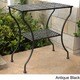 International Caravan Mandalay 2-tier Patio Table - Thumbnail 1