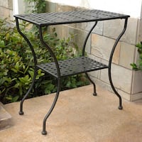International Caravan Mandalay 2-tier Patio Table