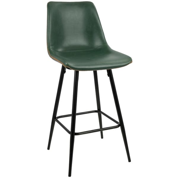 Durango 26" Counter Stool with Vintage Faux Leather (Set of 2)