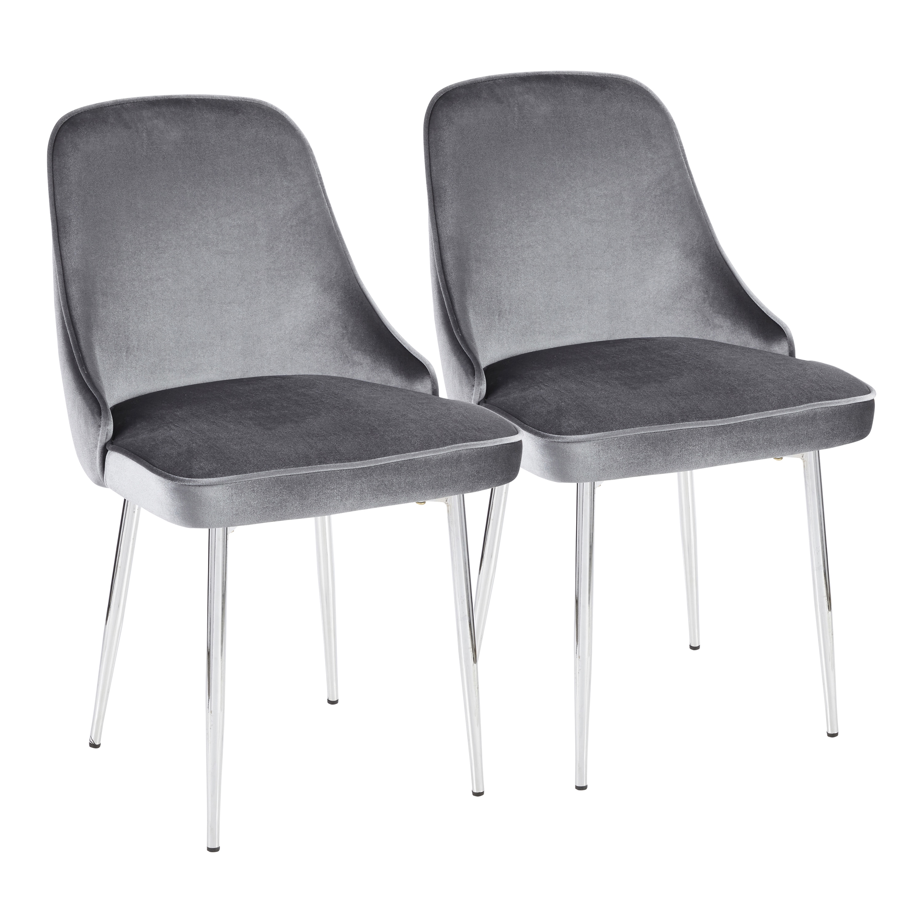 Buy Chrome Finish Kitchen Dining Room Chairs Online At Overstock