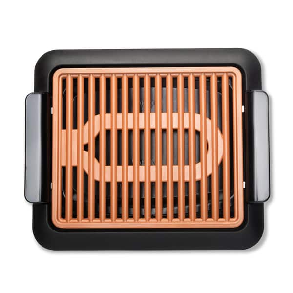 Chefman Smokeless Indoor Electric Grill, Copper, Extra Large, Nonstick  Table Top