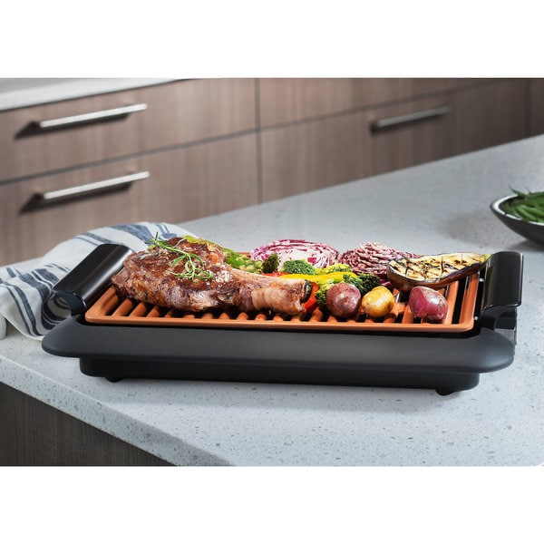 Gotham steel indoor electric clearance smokeless grill