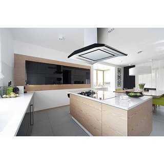 Aluminum Filter and LED Lights Winflo 30 Wall Mount Stainless Steel/Arched Tempered Glass Convertible Kitchen Range Hood with Touch Control 