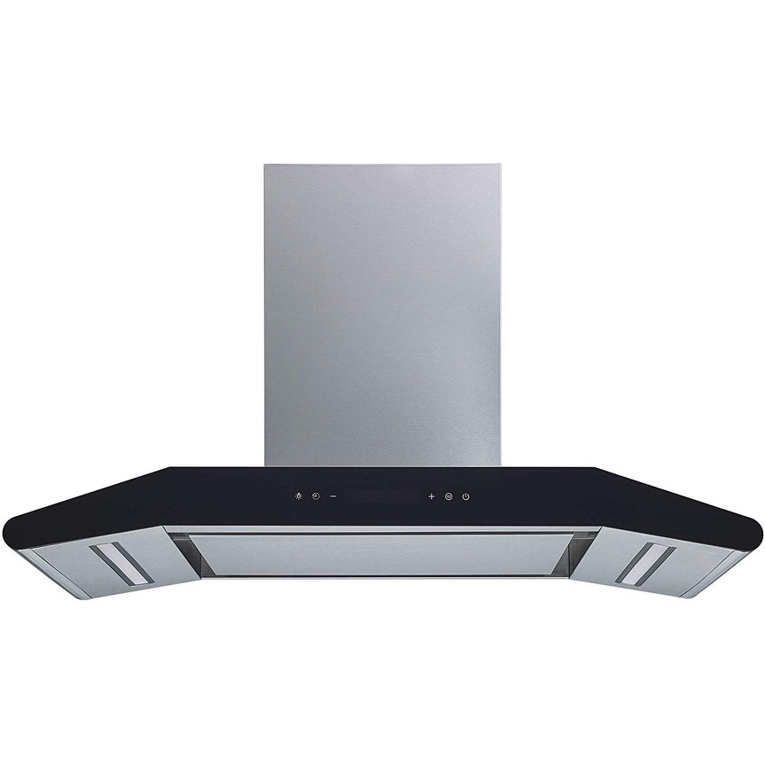 Winflo 30-in 301-CFM Convertible Stainless Steel Under Cabinet Range Hoods Undercabinet Mount with Charcoal Filter | LRU08C30C