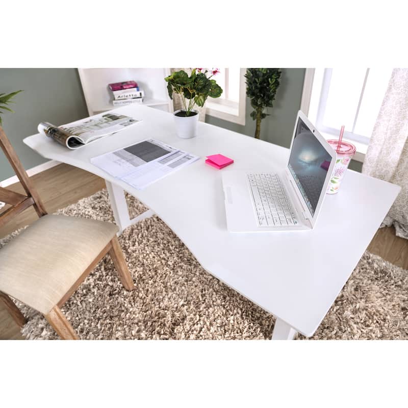 Furniture of America Hix Industrial Adjustable Standing Desk