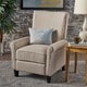preview thumbnail 15 of 18, Charell Traditional Fabric Recliner by Christopher Knight Home