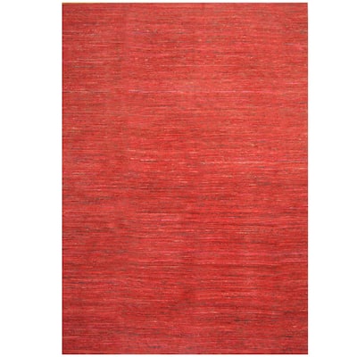 Handmade Chenille Flatweave Rug (India) - 10' x 13'