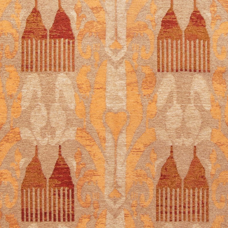 HERAT ORIENTAL Handmade Chenille Flatweave Ikat Rug - 5' x 8'