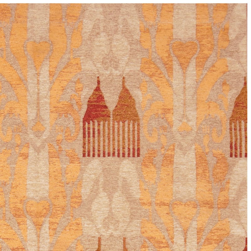 HERAT ORIENTAL Handmade Chenille Flatweave Ikat Rug - 5' x 8'