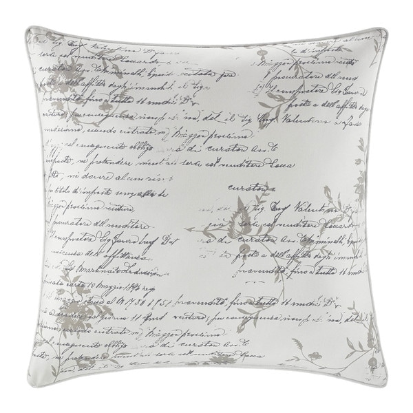 Stone Cottage Script 20-inch Throw Pillow