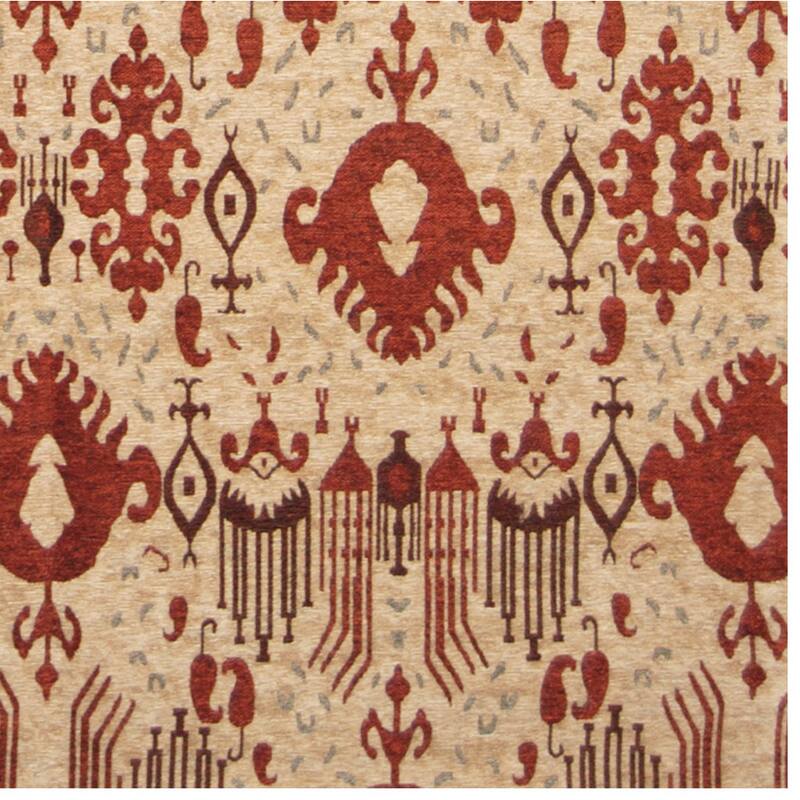 HERAT ORIENTAL Handmade Chenille Flatweave Ikat Rug - 6'6" x 9'6"
