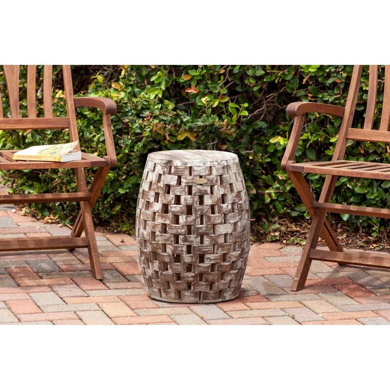 Maya Oval Garden Stool