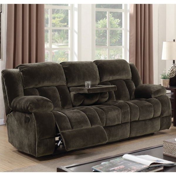 fabric recliner sofa