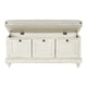 preview thumbnail 7 of 20, Dover White Wash Entryway Storage Bench